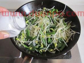韭菜炒豆芽（韭菜炒豆芽能减肥吗）